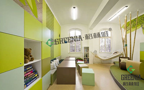 純色絨面防火板