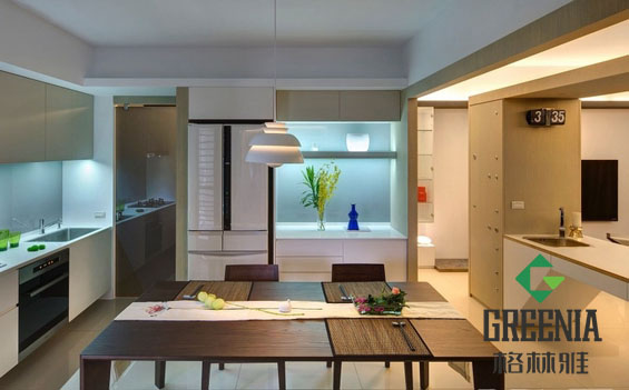 木紋防火板公寓裝修案例圖 木紋防火板公寓裝修案例圖