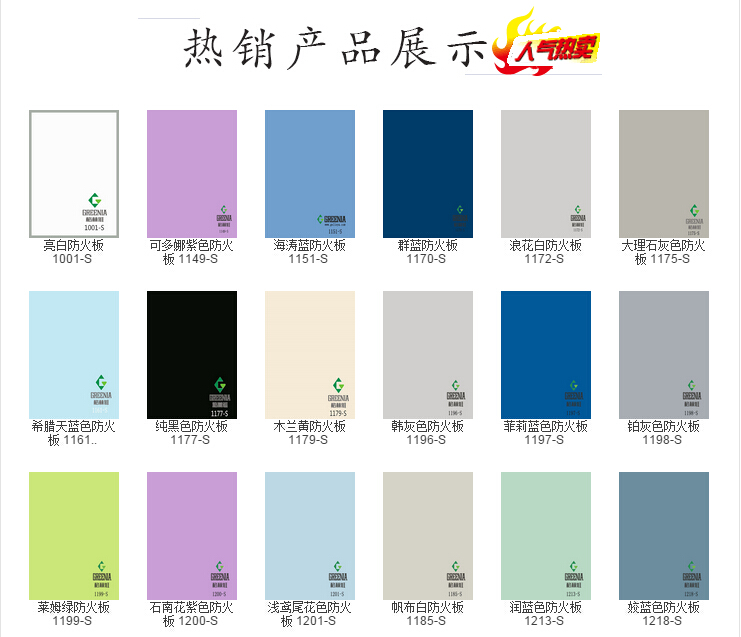 飾面防火板的厚度