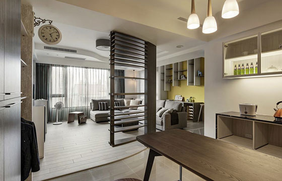 木紋防火飾面板裝修效果 木紋防火飾面板裝修效果