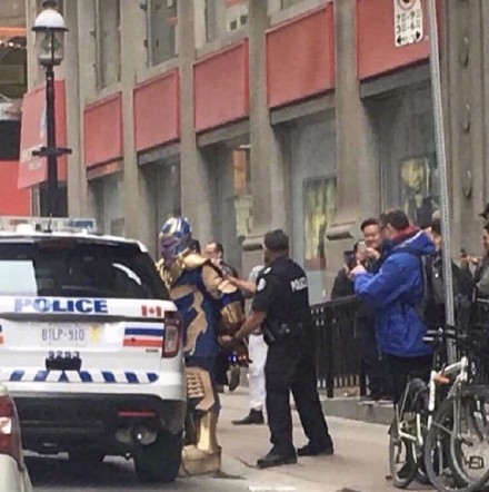 滅霸被捕的照片走紅 滅霸被捕的照片走紅